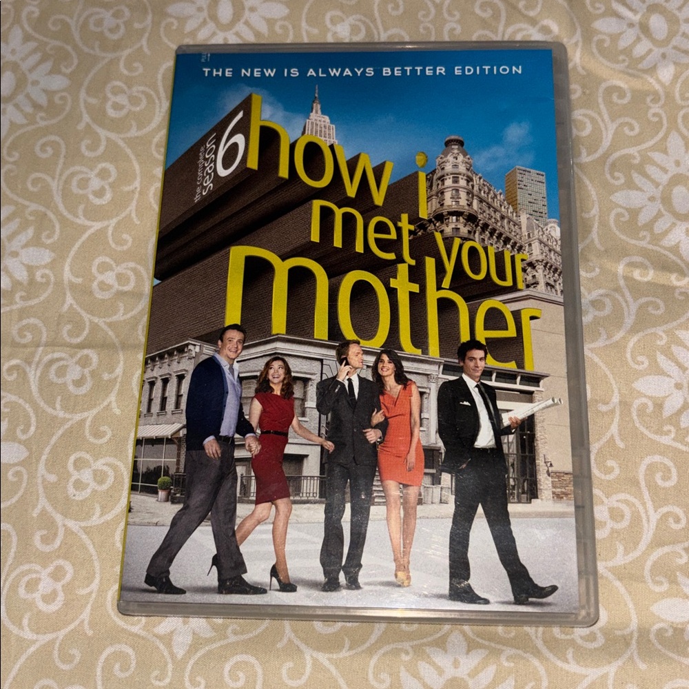 NWT How I Met Your Mother Season 6 3 Disk DVD Set Brand New And Unopened